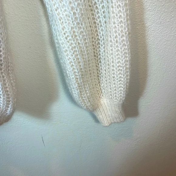 Aritzia Wilfred Saba Sweater Mohair Alpaca Blend  size Medium - Picture 5 of 12